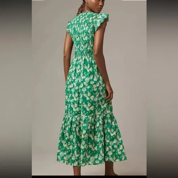 By Anthropologie The Peregrine Midi Dress NWT - Picture 2 of 4